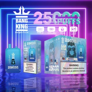 Bang King 25000 Puffs Dual Pods 0% 2% 3% 5% Перезаряжаемые одноразовые ручки для электронных сигарет с низким содержанием никотина Купить оптом - HelpVape - 12