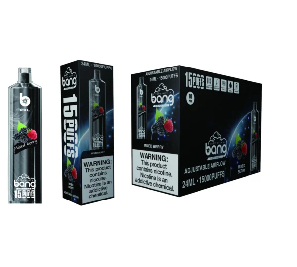 Bang Tn 15000XXL Puffs кальян 0% 2% 3% 5% Перезаряжаемые одноразовые ручки для электронных сигарет с низким содержанием никотина. Купить оптом - HelpVape - 9