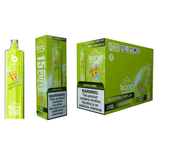 Bang Tn 15000XXL Puffs кальян 0% 2% 3% 5% Перезаряжаемые одноразовые ручки для электронных сигарет с низким содержанием никотина Купить оптом - HelpVape - 3