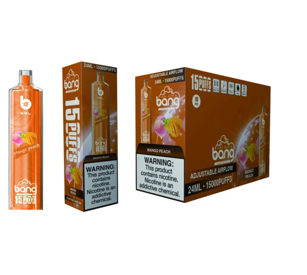 Bang Tn 15000XXL Puffs кальян 0% 2% 3% 5% Перезаряжаемые одноразовые ручки для электронных сигарет с низким содержанием никотина Купить оптом - HelpVape - 6