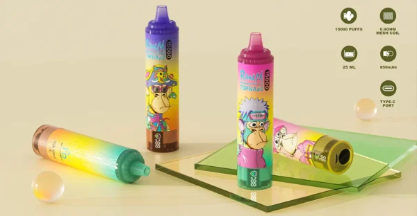 RandM Tornado 15000 Puffs 0% 2% 3% 5% Nikotinarm, Großpackungen, wiederaufladbare Einweg-Vapes im Großhandel kaufen – HelpVape – 1