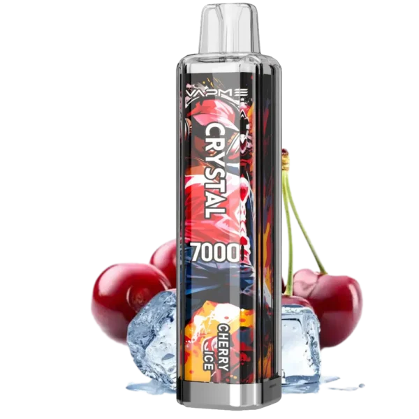 Vapme Crystal 7000 Puffs 2% 5% Nikotinové dobíjecí jednorázové vapky Hromadný nákup Velkoobchod - HelpVape - 3
