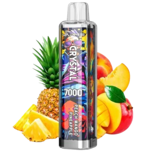 Vapme Crystal 7000 Puffs 2% 5% Nikotinové dobíjecí jednorázové vapes Hromadný nákup - HelpVape - 13