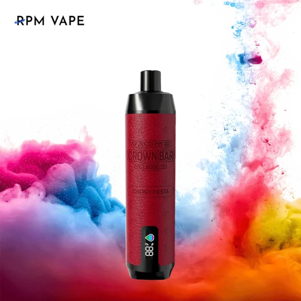 Vapme Crown Bar 18000 PRO MAX 2% 5% Никотин 18000 затяжек Перезаряжаемые одноразовые вейпы Купить оптом - HelpVape - 10
