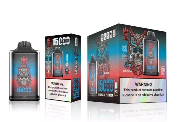 Bang Box S1 15000 затяжек 0% 2% 3% 5% Перезаряжаемые одноразовые ручки для электронных сигарет с низким содержанием никотина. Купить оптом - HelpVape - 5