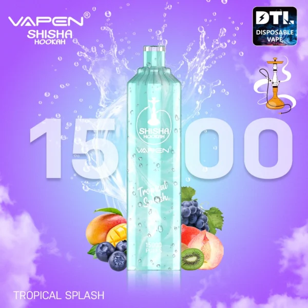 VAPEN Shisha Narghilè 15000 Puffs 0% 2% Penna per vaporizzatori usa e getta ricaricabile a basso contenuto di nicotina Acquista all'ingrosso - HelpVape - 10