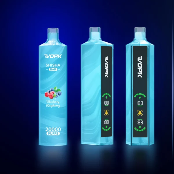 VOPK Shisha Bar 20000 Puffar 0% 2% 3% 5% Uppladdningsbara engångsvapes med låg nikotinhalt Penna Bulk Köp Partihandel - HelpVape - 1