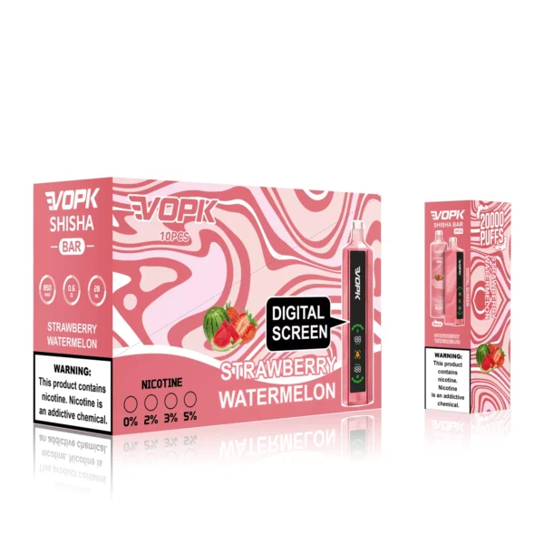 VOPK Shisha Bar 20000 Puffar 0% 2% 3% 5% Uppladdningsbara engångsvapes med låg nikotinhalt Penna Bulk Köp Partihandel - HelpVape - 4