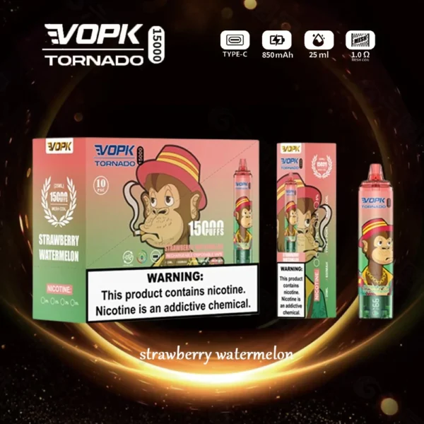 VOPK Tornado 15000 Puffs 0% 2% 3% 5% Vapes desechables recargables con bajo contenido de nicotina Compra a granel al por mayor - HelpVape - 7