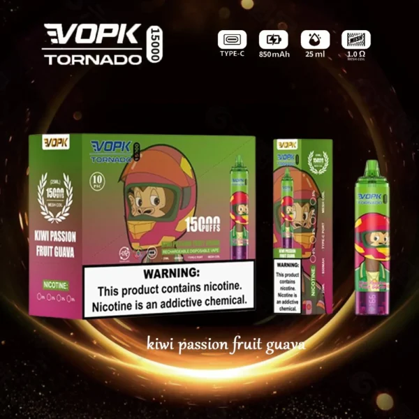 VOPK Tornado 15000 Puffs 0% 2% 3% 5% Vapes desechables recargables con bajo contenido de nicotina Compra a granel al por mayor - HelpVape - 8
