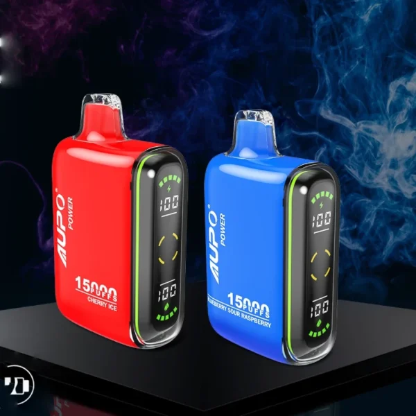 AUPO 15000 Puff Dual Mesh LED Display 2% Penna per vaporizzatori usa e getta ricaricabile a basso contenuto di nicotina Bulk Acquista all'ingrosso - HelpVape - 1