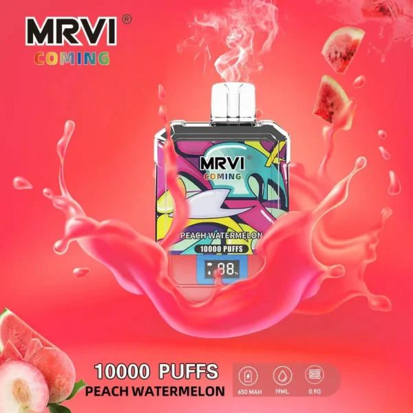 MRVI Coming 10000 Puffs Tela Digital 2% 3% 5% Caneta Vapes Descartáveis ​​Recarregáveis ​​com Baixa Nicotina em Massa Compre no Atacado - HelpVape - 2