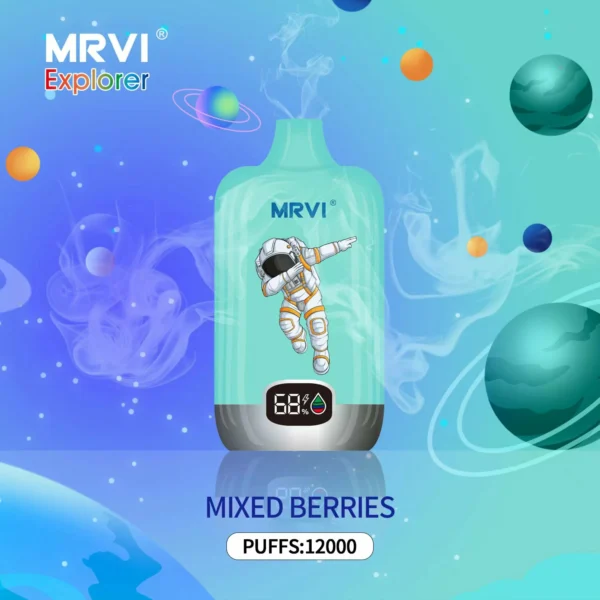 MRVI Explorer 12000 Puffs digitális képernyő 2% 3% 5% Alacsony nikotin tartalmú újratölthető eldobható Vapes Pen Tömeges vásárlás Nagyker - HelpVape - 4