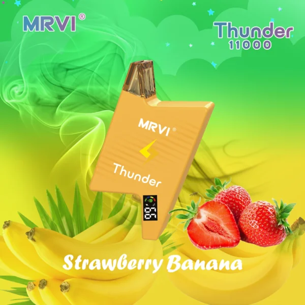 MRVI Thunder 11000 Puffs digitális képernyő 2% 3% 5% Alacsony nikotintartalmú újratölthető eldobható Vapes Pen Tömeges vásárlás Nagyker - HelpVape - 4