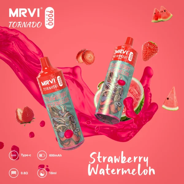 MRVI Tornado 9000 Puffs 2% 3% 5% Alacsony nikotintartalmú újratölthető eldobható Vapes Pen Tömeges vásárlás Nagyker - HelpVape - 4