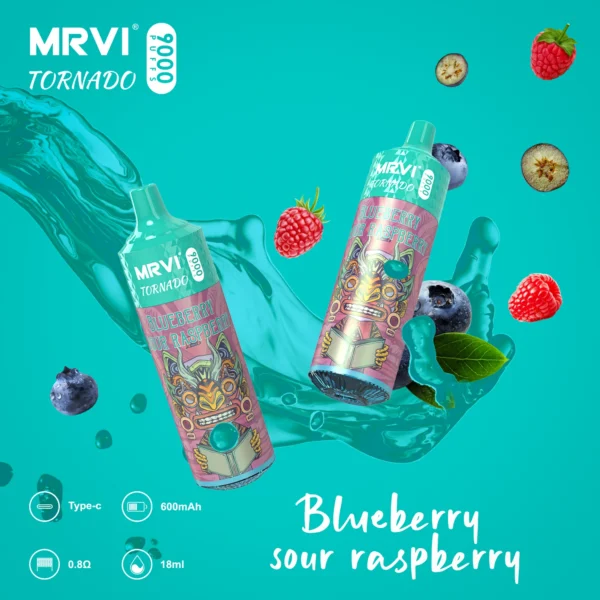 MRVI Tornado 9000 Puffs 2% 3% 5% Alacsony nikotintartalmú újratölthető eldobható Vapes Pen tömeges vásárlás Nagyker - HelpVape - 5
