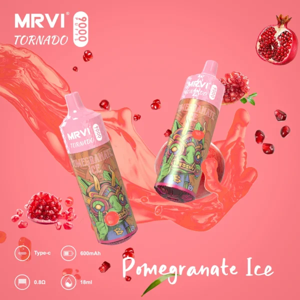 MRVI Tornado 9000 Puffs 2% 3% 5% Alacsony nikotintartalmú újratölthető eldobható Vapes Pen Tömeges vásárlás Nagyker - HelpVape - 8