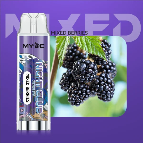 MYDE Night Club 600 Puffs 2% Одноразовые вейпы-ручки с низким содержанием никотина, оптовая покупка оптом - HelpVape - 7