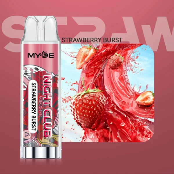 MYDE Night Club 600 Puffs 2% Одноразовые вейпы с низким содержанием никотина, оптовая покупка оптом - HelpVape - 9