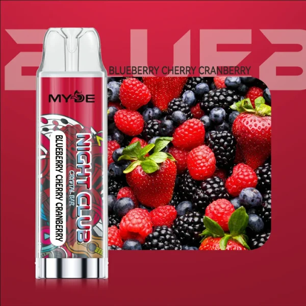 MYDE Night Club 600 Puffs 2% Одноразовые вейпы-ручки с низким содержанием никотина Купить оптом - HelpVape - 3