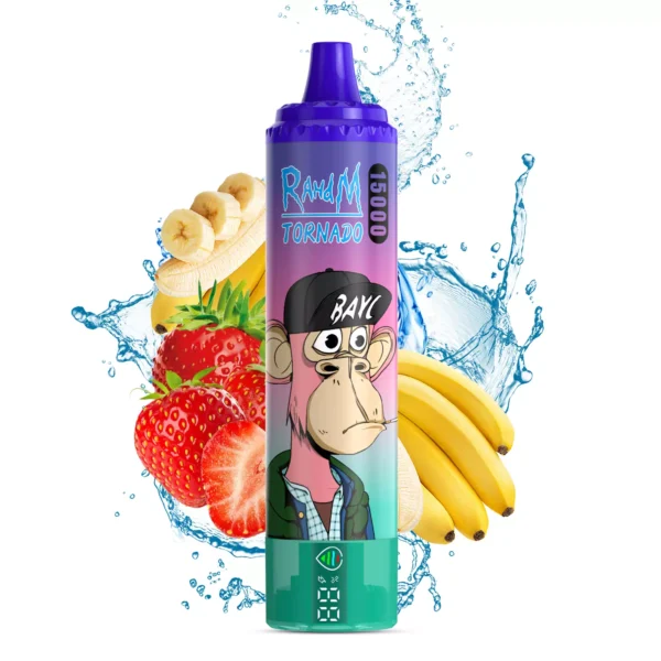 RahdM Tornado 15000 Puffs Display LED 2% Caneta Vapes Descartáveis ​​Recarregáveis ​​com Baixo Nicotina em Massa Compre no Atacado - HelpVape - 9