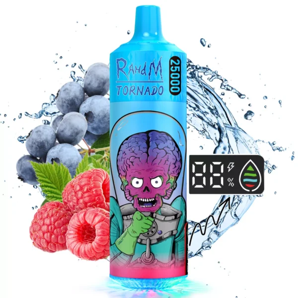 RahdM Tornado 25000 Puffs 2% Alacsony nikotintartalmú, újratölthető, eldobható Vapes Pen tömeges vásárlás Nagyker - HelpVape - 11