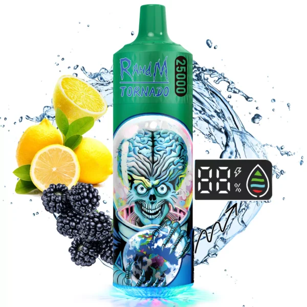 RahdM Tornado 25000 Puffs 2% Alacsony nikotintartalmú, újratölthető, eldobható Vapes Pen Tömeges vásárlás Nagyker - HelpVape - 13