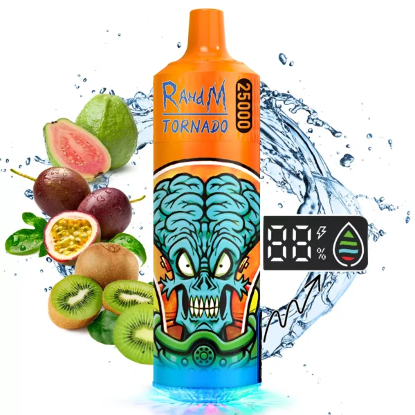 RahdM Tornado 25000 Puffs 2% Alacsony nikotintartalmú, újratölthető, eldobható Vapes Pen tömeges vásárlás Nagyker - HelpVape - 18