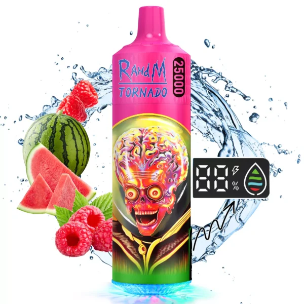 RahdM Tornado 25000 Puffs 2% Alacsony nikotintartalmú, újratölthető, eldobható Vapes Pen tömeges vásárlás Nagyker - HelpVape - 19