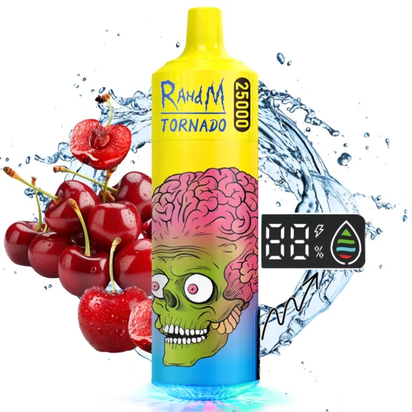 RahdM Tornado 25000 Puffs 2% Alacsony nikotintartalmú, újratölthető, eldobható Vapes Pen tömeges vásárlás Nagykereskedelmi - HelpVape - 24