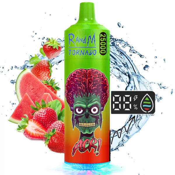 RahdM Tornado 25000 Puffs 2% Alacsony nikotintartalmú, újratölthető, eldobható Vapes Pen tömeges vásárlás nagykereskedelmi - HelpVape - 5