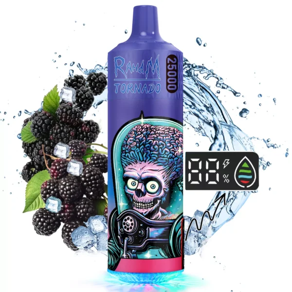 RahdM Tornado 25000 Puffs 2% Alacsony nikotintartalmú, újratölthető, eldobható Vapes Pen tömeges vásárlás Nagykereskedelmi - HelpVape - 8