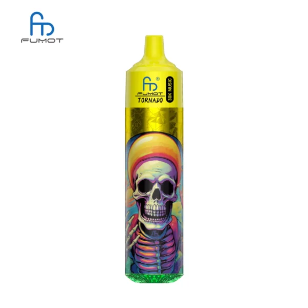 Randm Fumot Tornado 30000 Puffs Music 0% 2% 3% 5% Alacsony nikotintartalmú újratölthető eldobható Vapes Pen Tömeges vásárlás Nagyker - HelpVape - 31