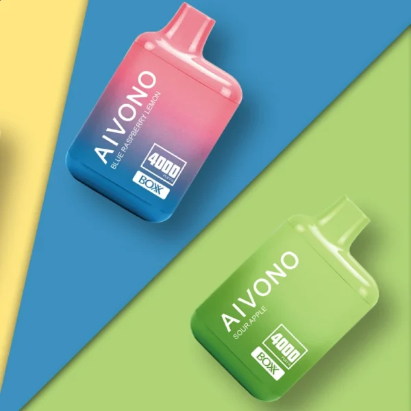AIVONO AIM BOXX 4000 Puffs 0% 2% 5% Перезаряжаемые одноразовые ручки для электронных сигарет с низким содержанием никотина. Купить оптом - HelpVape - 1