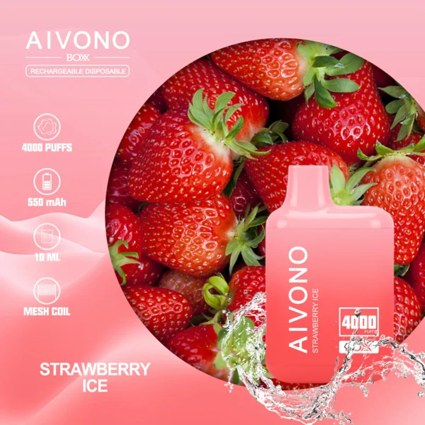 AIVONO AIM BOXX 4000 Puffs 0% 2% 5% Перезаряжаемые одноразовые ручки для электронных сигарет с низким содержанием никотина Купить оптом - HelpVape - 5