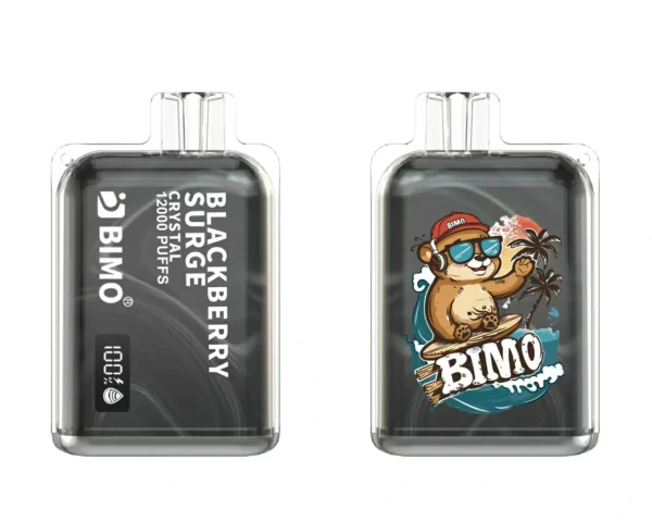 BIMO Crystal 12000 Puffs 2% 5% Перезаряжаемые одноразовые ручки для электронных сигарет с низким содержанием никотина, оптовая покупка оптом - HelpVape - 16