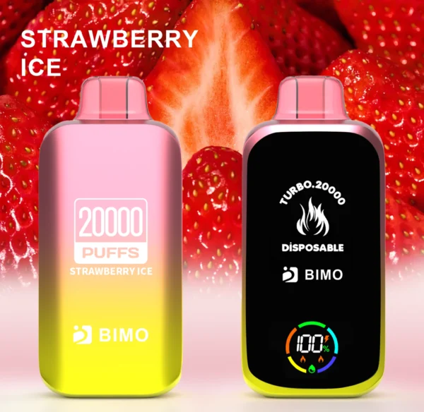BIMO Turbo 20000 Puffs Ecran complet 0% 2% 5% Stilo vape reîncărcabil de unică folosință cu conținut scăzut de nicotină Cumpărați cu ridicata - HelpVape - 3