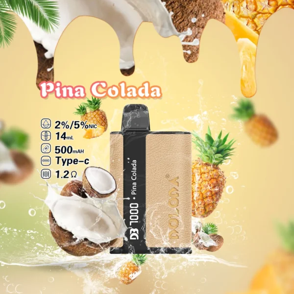 DOLODA DB7000 Puffs 0% 2% 3% 5% Alacsony nikotintartalmú újratölthető Vapes Pen Tömeges vásárlás Nagyker - HelpVape - 7