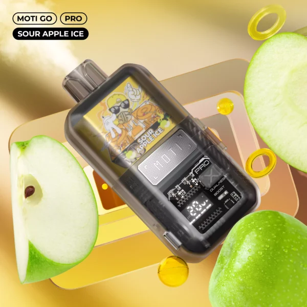 Moti Go Pro 12000 Puffs Dual Mesh Smart Screen 2% 5% Nicotina baja nicotina Vapes desechables Vapes Pen a granel Mano