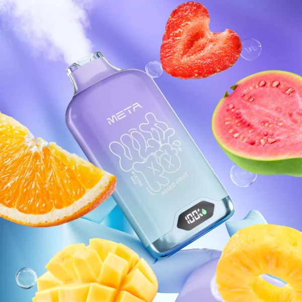 MOTI Meta Ultra Max 10000 Puffs Умный светодиодный экран 3% Перезаряжаемая одноразовая ручка для электронных сигарет с низким содержанием никотина. Купить оптом - HelpVape - 5