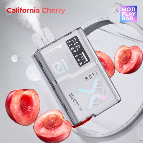 MOTI Play Bar 7500 Puffs Tela Digital de Cristal 5% Baixa Nicotina Recarregável Vapes Canetas Descartáveis ​​Comprar Atacado - HelpVape - 3