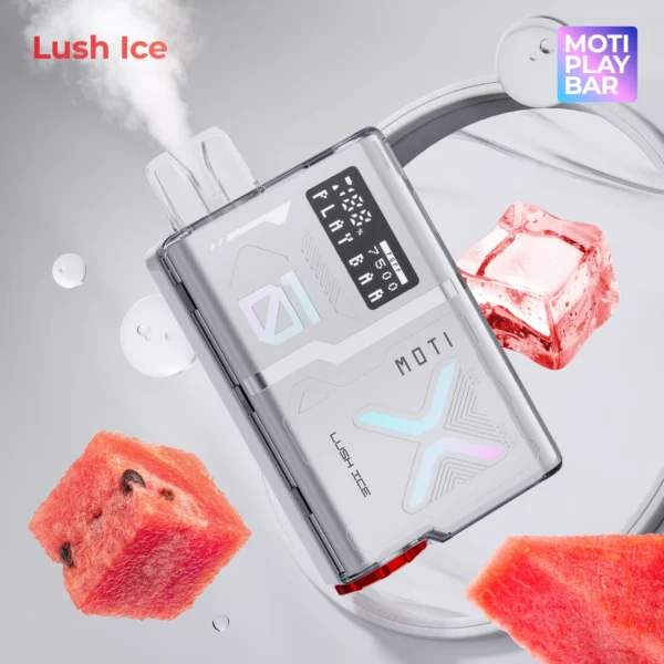 MOTI Play Bar 7500 Puffs Tela Digital de Cristal 5% Baixa Nicotina Recarregável Vapes Canetas Descartáveis ​​em Massa Compre no Atacado - HelpVape - 9