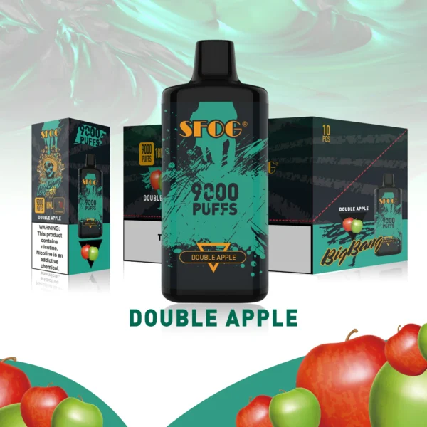 SFOG BIG BANG 9000 Puffs 0% 2% 3% 5% Перезаряжаемые одноразовые ручки для электронных сигарет с низким содержанием никотина. Купить оптом - HelpVape - 5