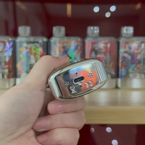 VAPME Crystal 20000 Puffs Double Flavor Digital Screen 2% Låg Nikotin Uppladdningsbar Disponibel Vapes Penna Bulk Köp Partihandel - HelpVape - 7