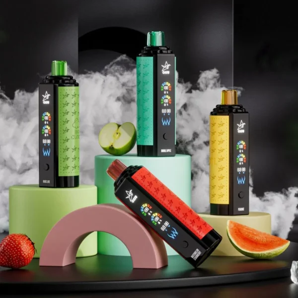 VASY OSSU 30000 Puffs Shisha Narghilè Dual Mesh Schermo intero 0% 5% Penna per vaporizzatori usa e getta ricaricabile a basso contenuto di nicotina Bulk Acquista all'ingrosso - HelpVape - 1